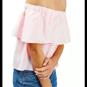 Topshop off the shoulder top